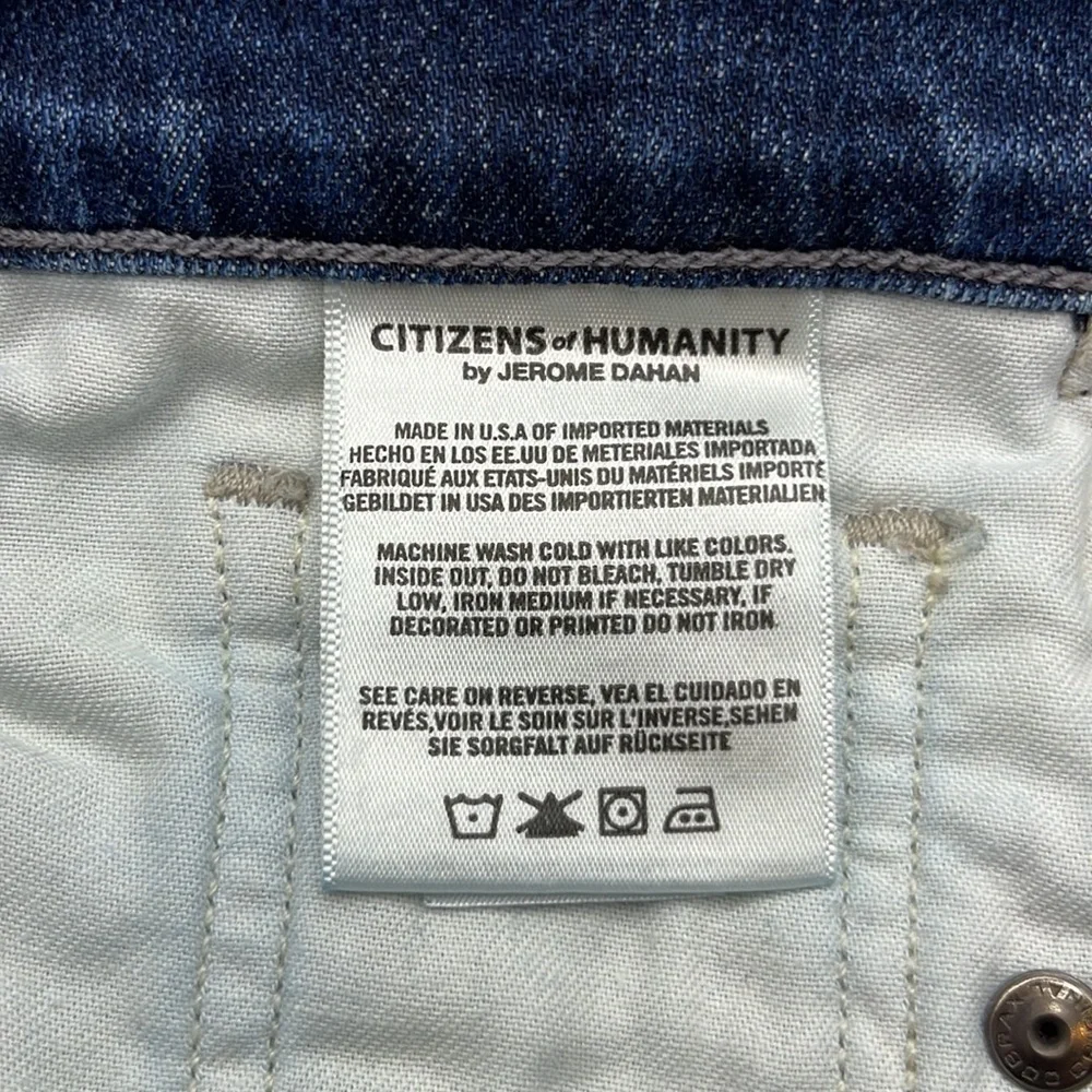 Citizens Of Humanity Arielle Mid Rise Slim Size 26